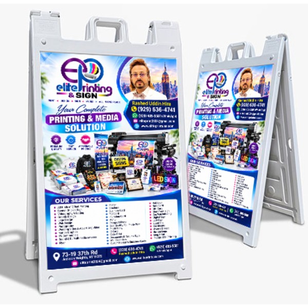 A-Frame Signs 24"x36" 2 Side Printed