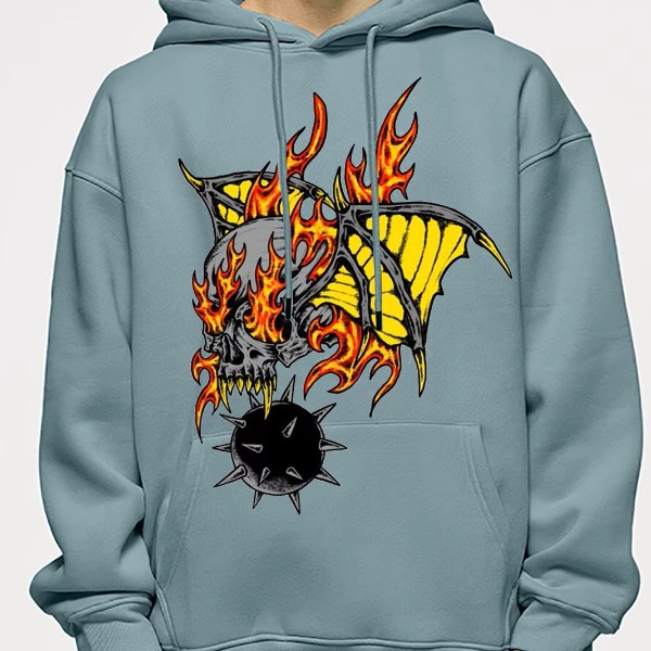 DTF Print With Hoodie Dark Color